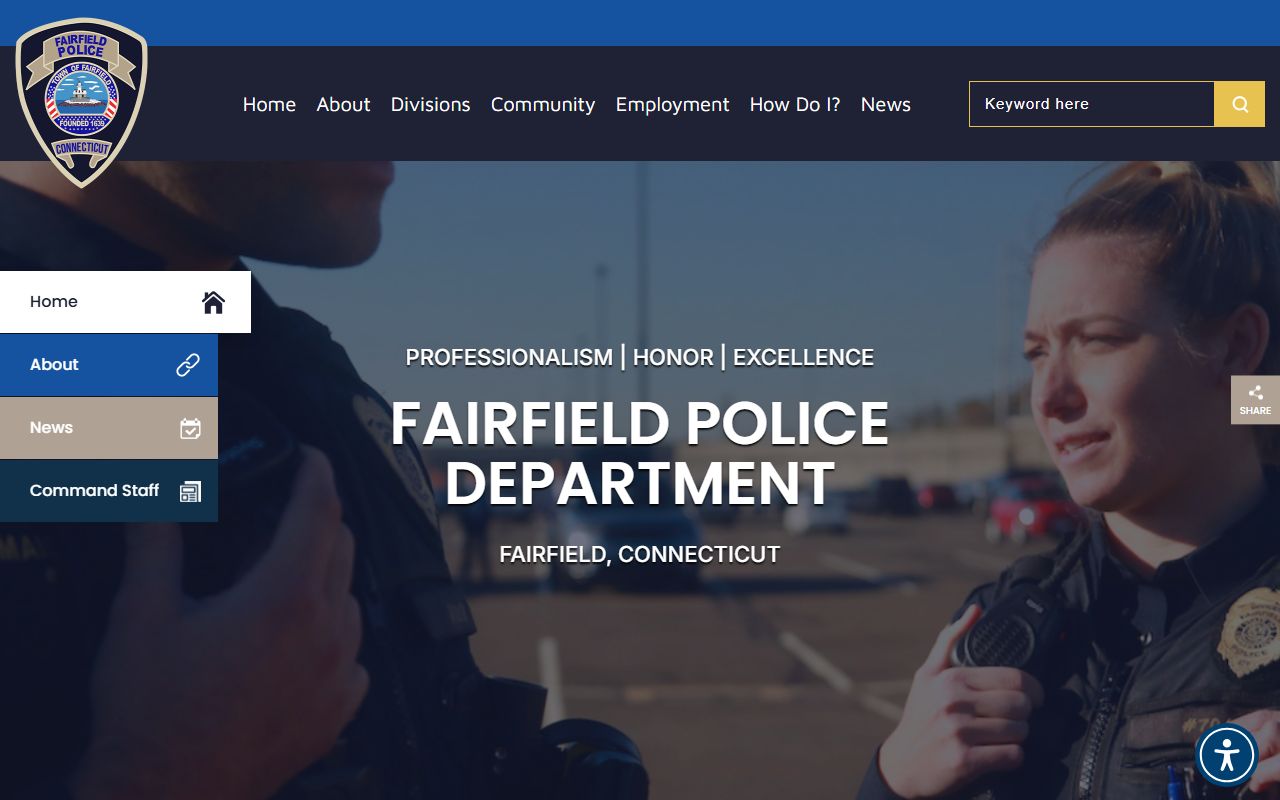 Fairfield Police Department records access